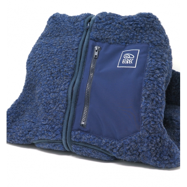 GIACCA PILE KAPUZ - Navy GIACCA PILE KAPUZ - Navy