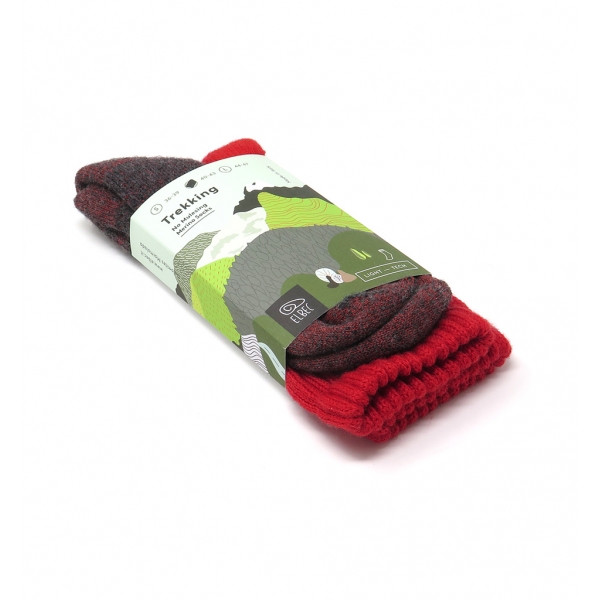Trekking LIGHT TECH Rouge Anthracite