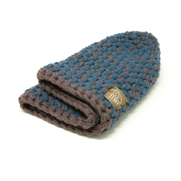 cappello fatto a mano merino organico