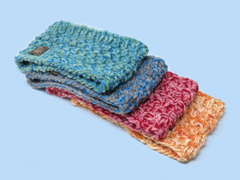 Bandeaux en laine pour l'hiver