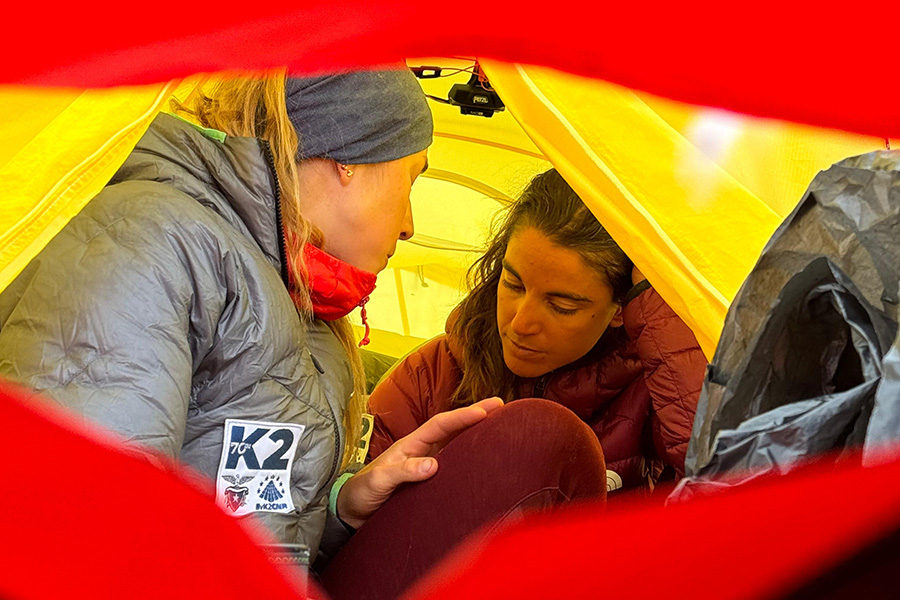 Federica Mingolla e Silvia Loreggian al Campo 1- Foto @Silvialoreggian