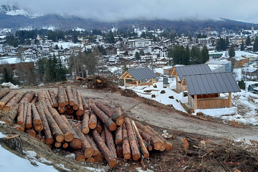 Manifestazione ambientalista organizzata da Mountain Wilderness