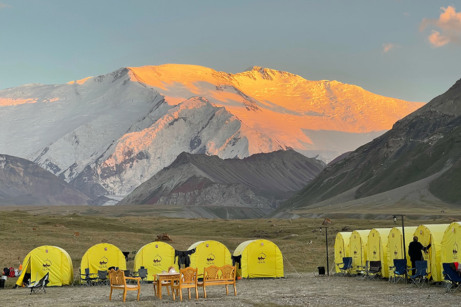 Il Campo Base 3.600 m - Foto @M.Villani