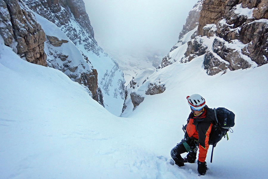 Dolomiti di Brenta - Scivolo Nord