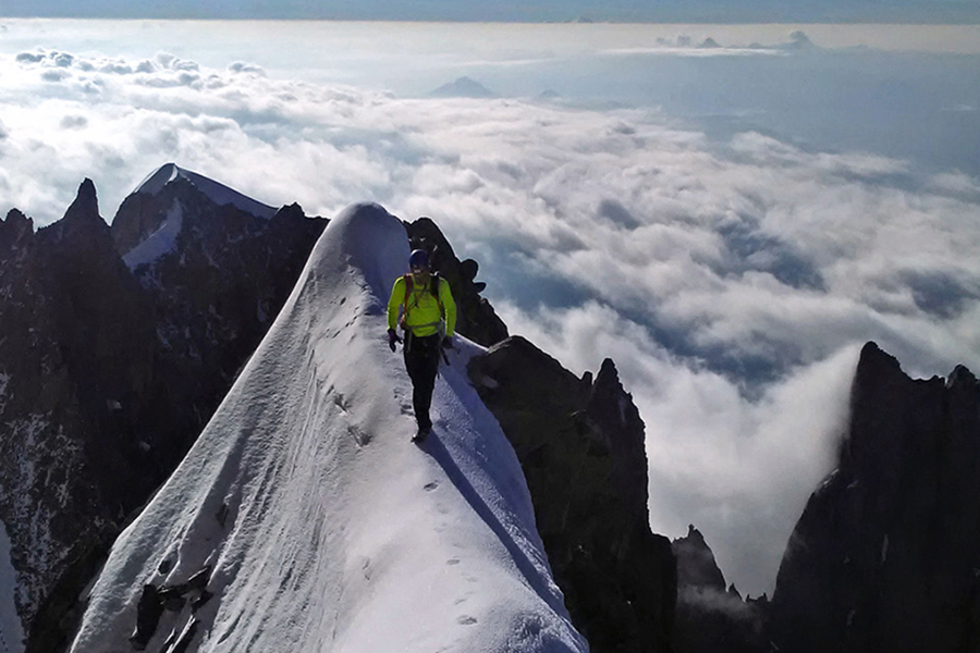 Monte Bianco - Cresta dell'Innominata 