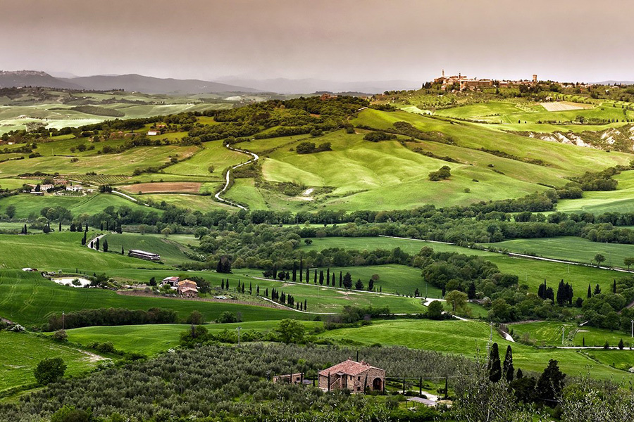 Scorcio della Val d'Orcia