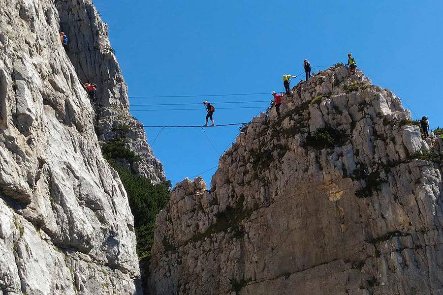 Via Ferrata delle Aquile Paganella - @ Archivio Web