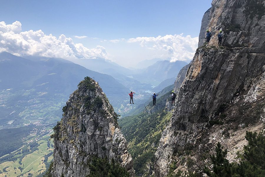 Via Ferrata delle Aquile Paganella - @ Archivio Web