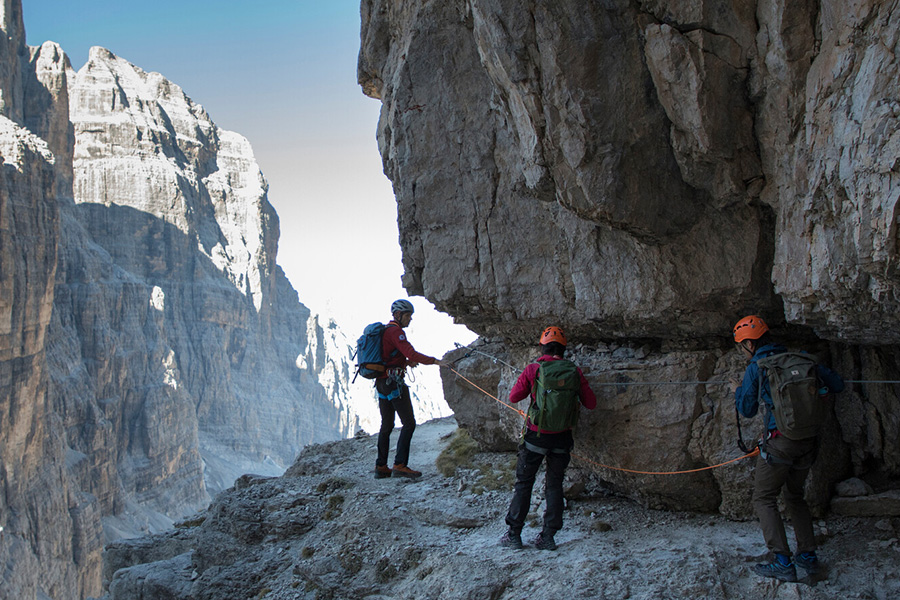 Via Ferrata delle Bocchette Centrali - @ Archivio Web
