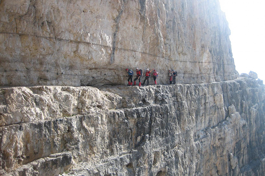 Via Ferrata delle Bocchette Centrali - @ Archivio Web