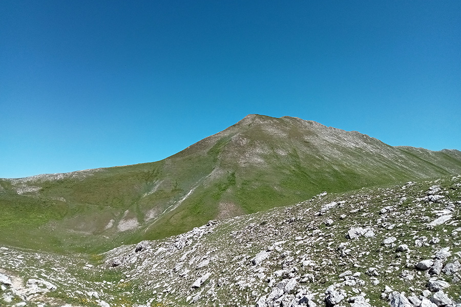 Cima Porche vista dal Sasso Borghese