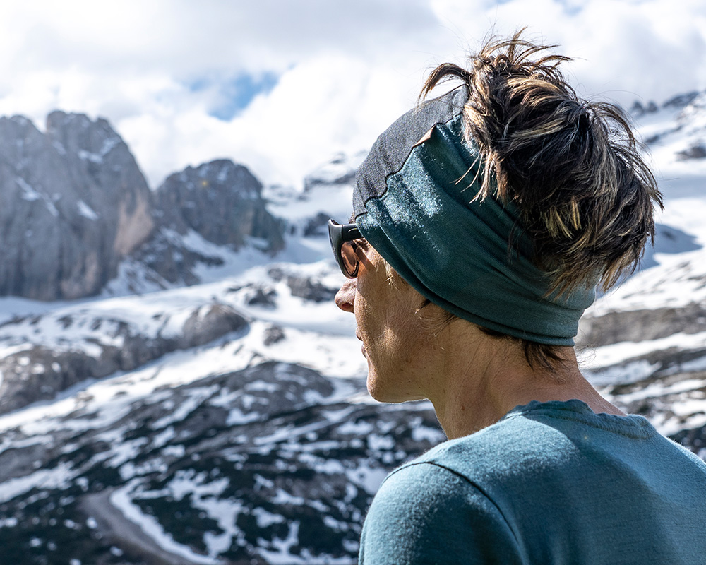 merino headband for outdoorer