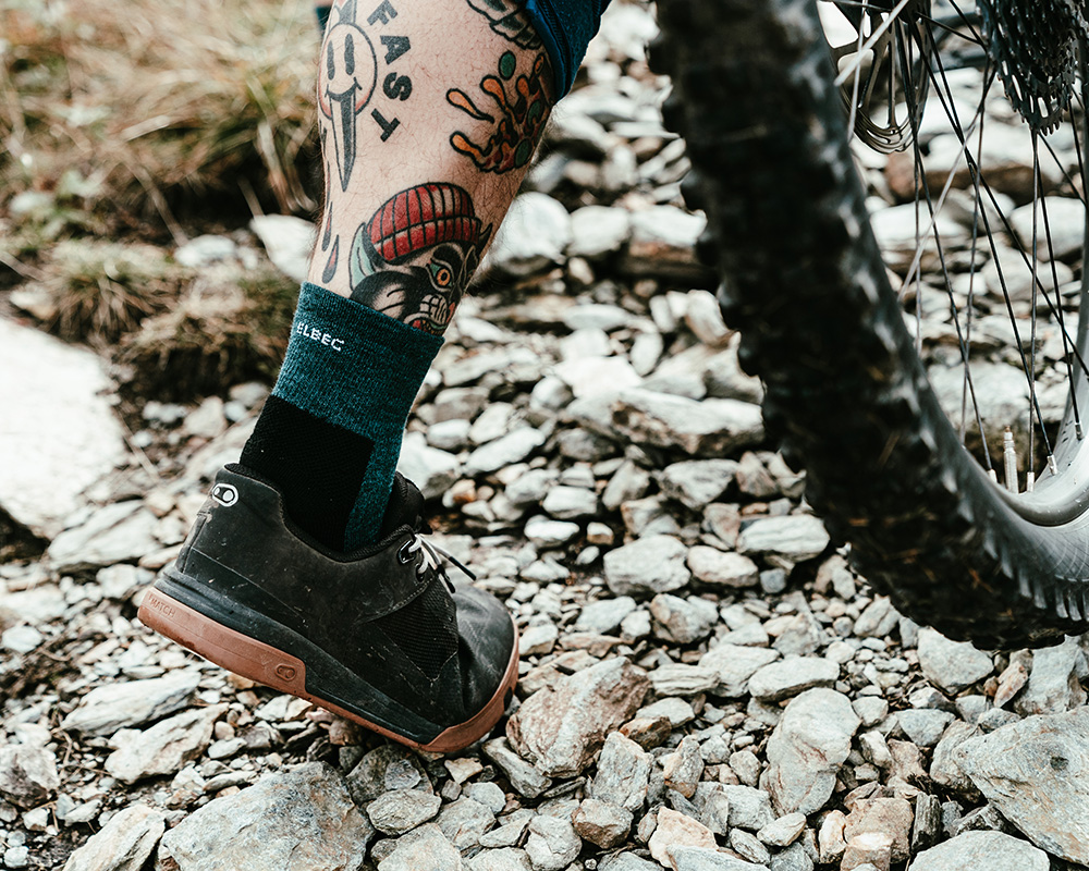 mountain bike merino socks