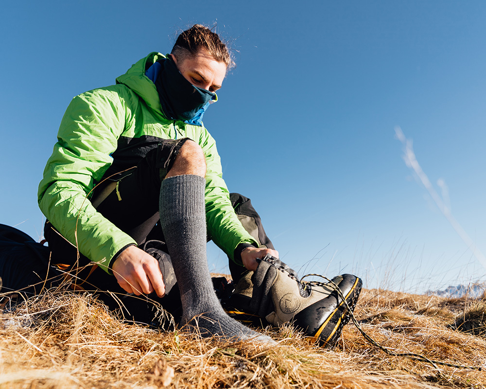 Very warm merino socks