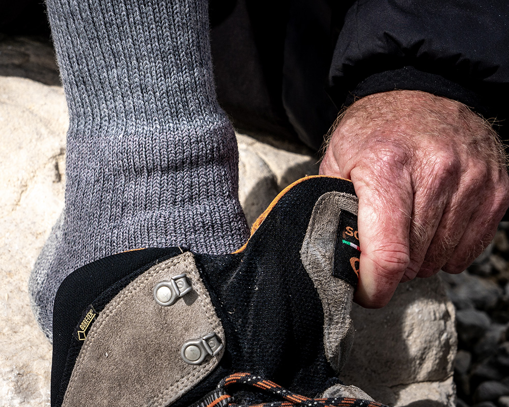 Very warm merino socks