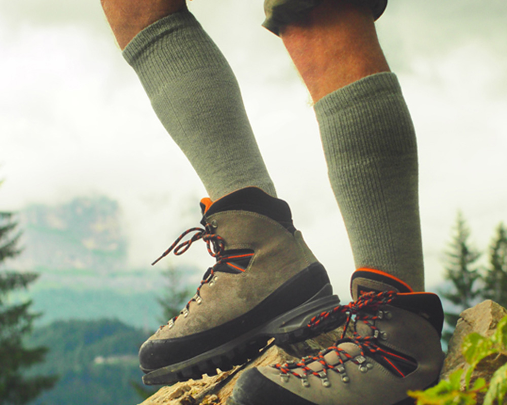 Very warm merino socks